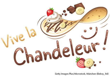 Envie de crêpes? Ça tombe bien, c’est la Chandeleur! (mit Kopiervorlage)