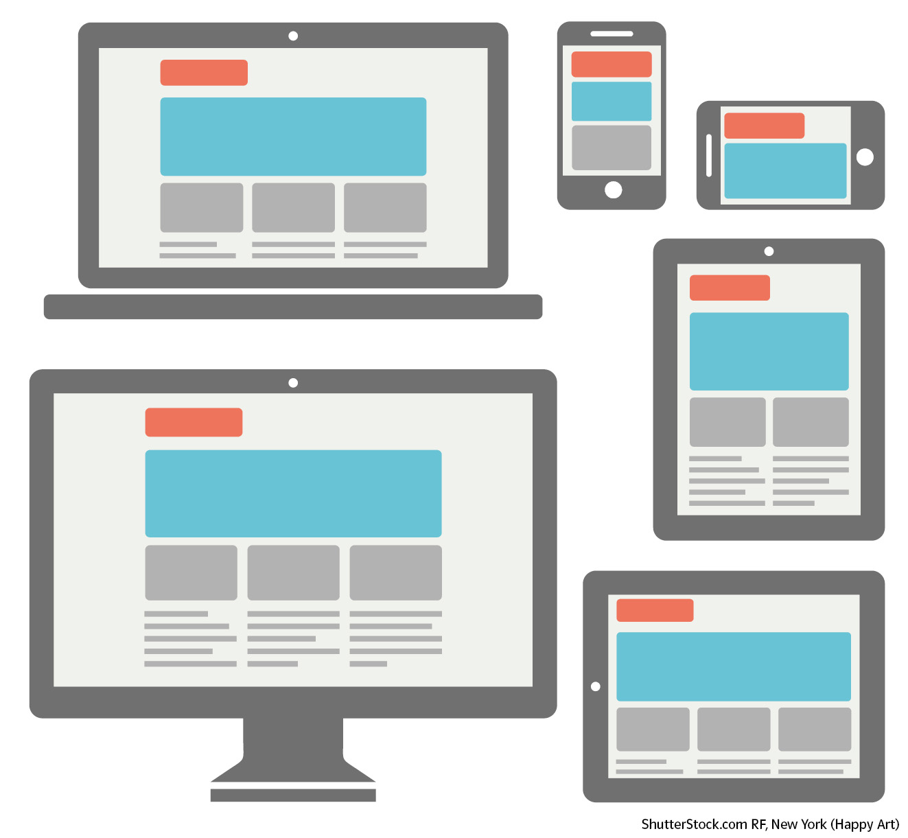 Bildschirm, Laptop, Smartphone, Tablets Bildschirm, Laptop, Smartphone, Tablets