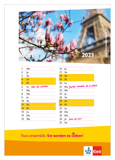 TE_Kalender_Maerz_Vorderseite_2023 Kalenderblatt März 2023