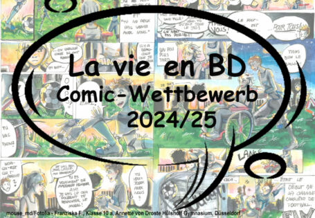 Comicwettbewerb „La vie en BD“ 2024/2025 – die Gewinner stehen fest