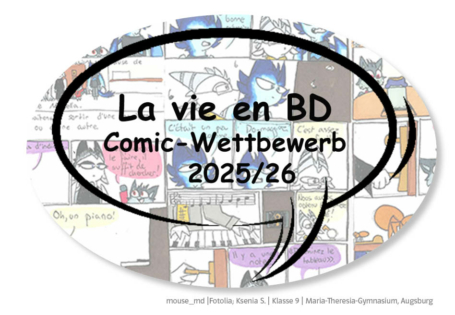 Schulwettbewerb „La vie en BD“ 2025/2026 – danke fürs Mitmachen