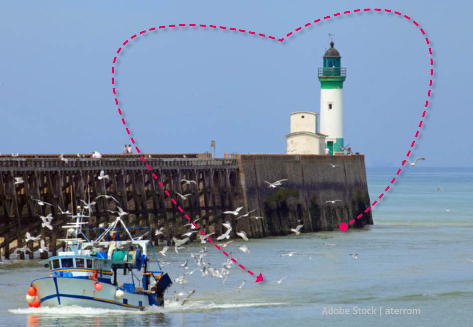 Tous ensemble Blog Kalenderblatt November 2025 Titelbild Normandie