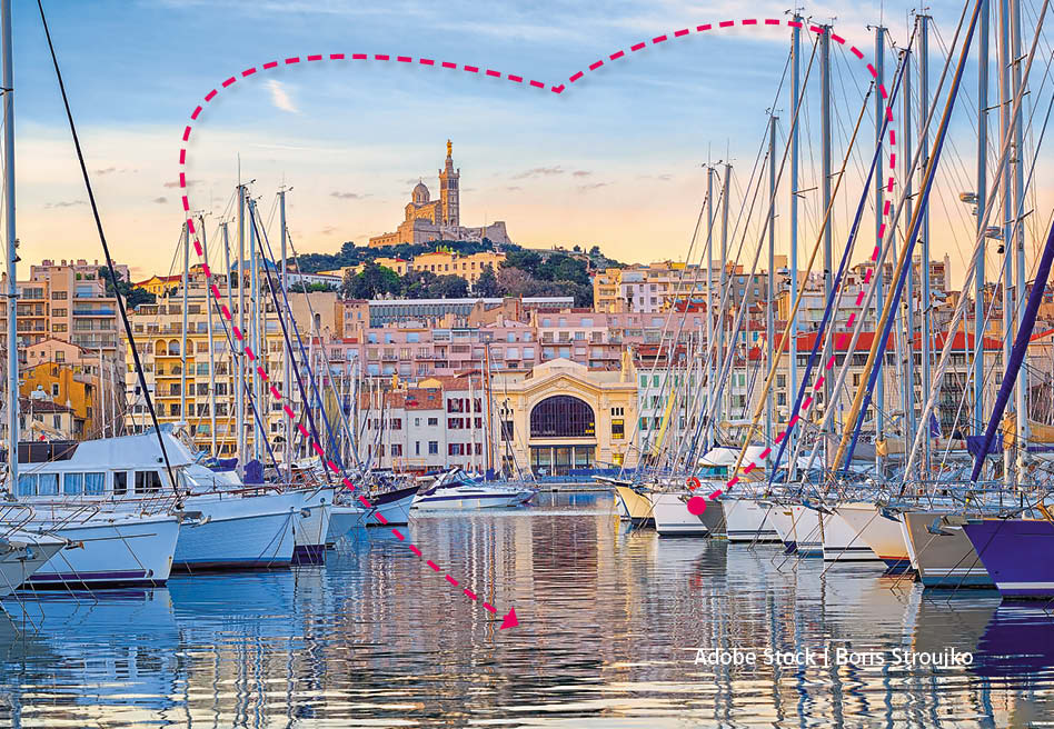 Tous ensemble Kalenderblatt Januar 2026 Marseille Titelbild